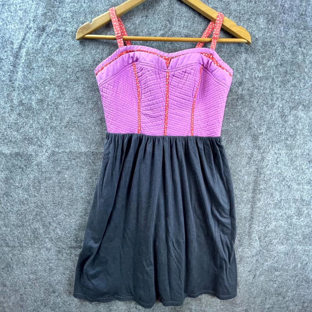 Lilka Dress Womens S Lavender Gray Coquette Grunge Indie Sleaze Anthropologie